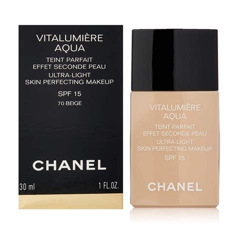 chanel vitalumiere aqua 70 beige|chanel vitalumiere natural beige.